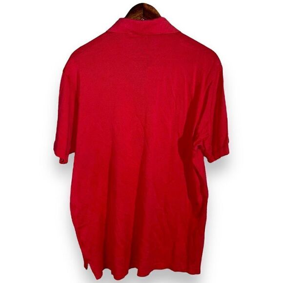 Bobby Jones Red Mesh Golf Polo Shirt Size L - Picture 8 of 8